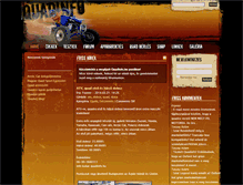 Tablet Screenshot of portal.quadinfo.hu