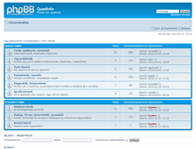 Tablet Screenshot of forum.quadinfo.hu